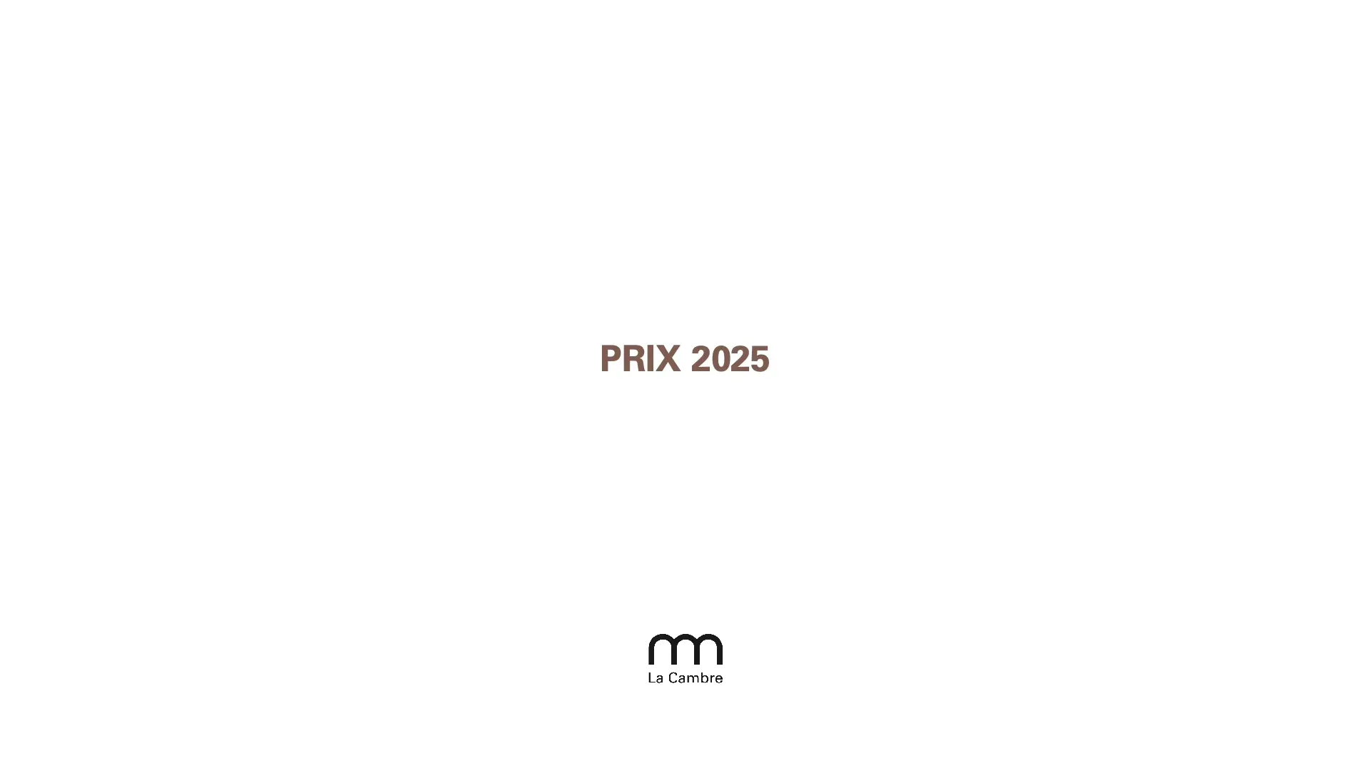 Prix 2025