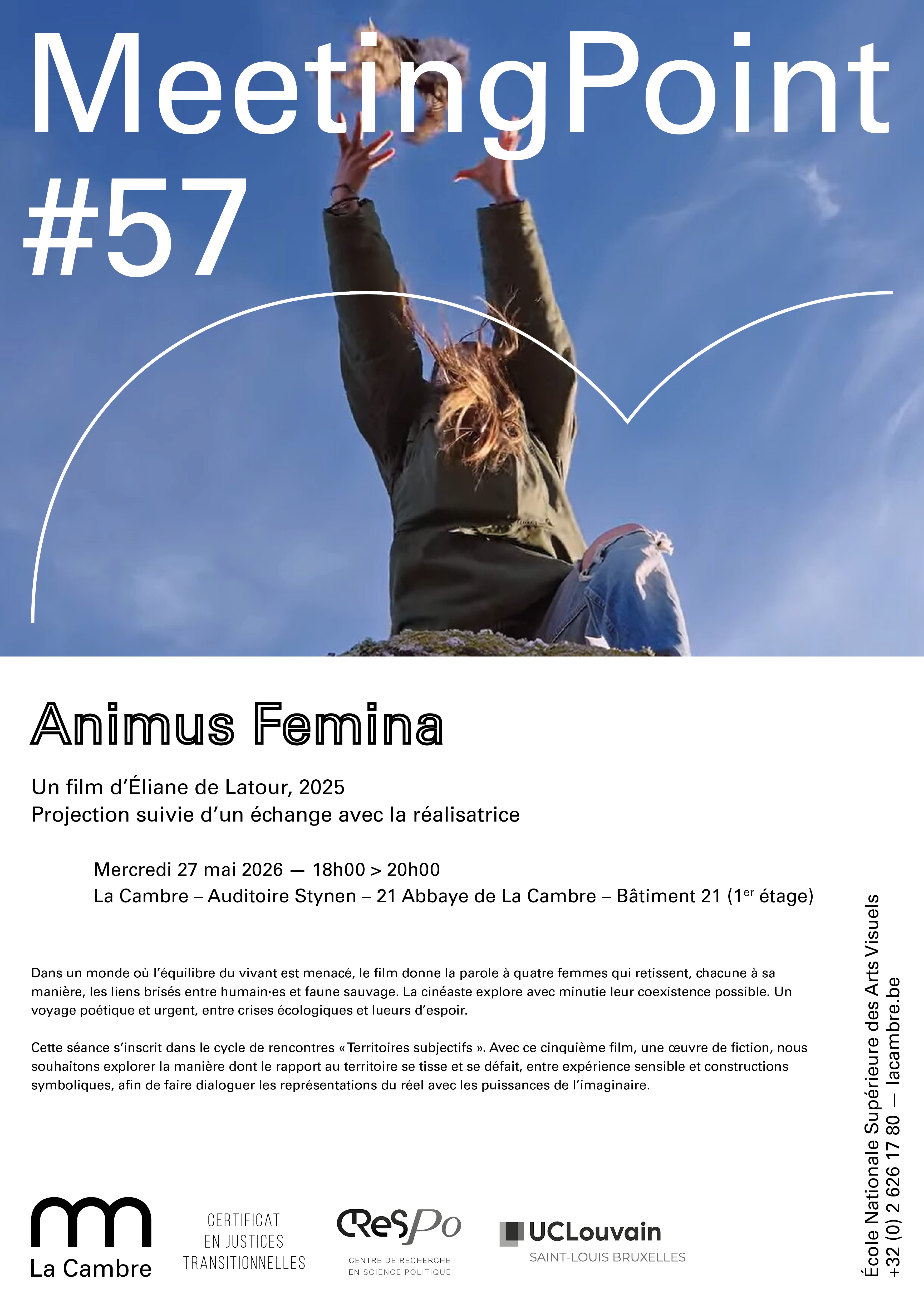 Affiche MP 57 Territoires subjectifs Animus Femina