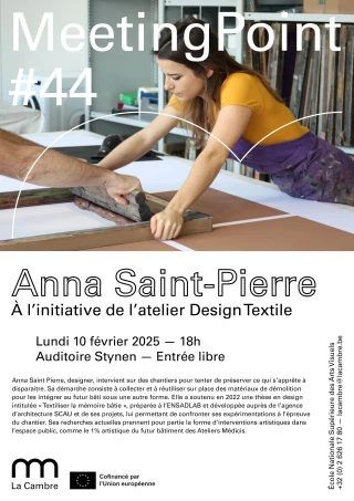 Affiche Meeting point 44 Anna Saint Pierre