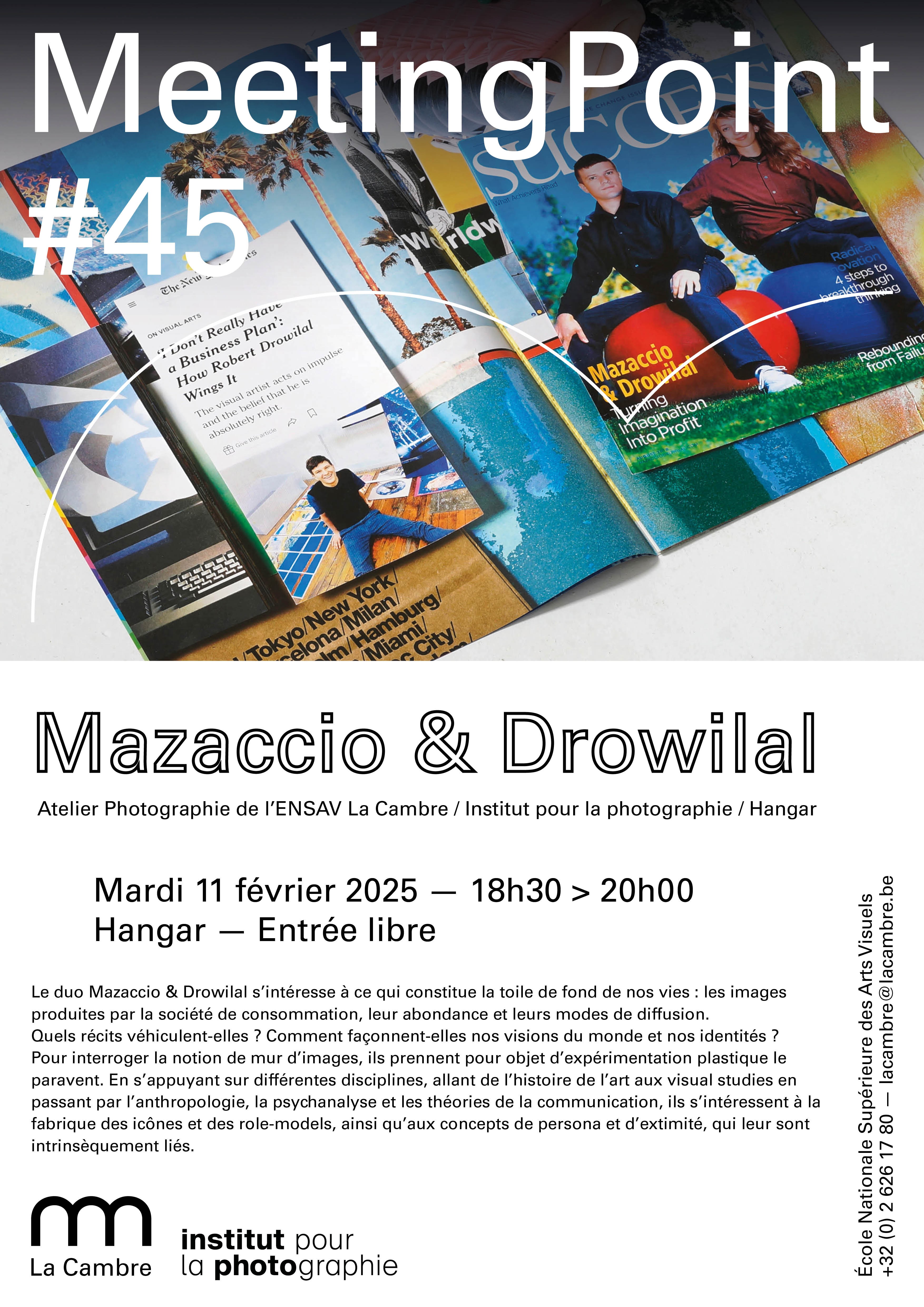 Affiche MP 45 Mazaccio & Drowilal