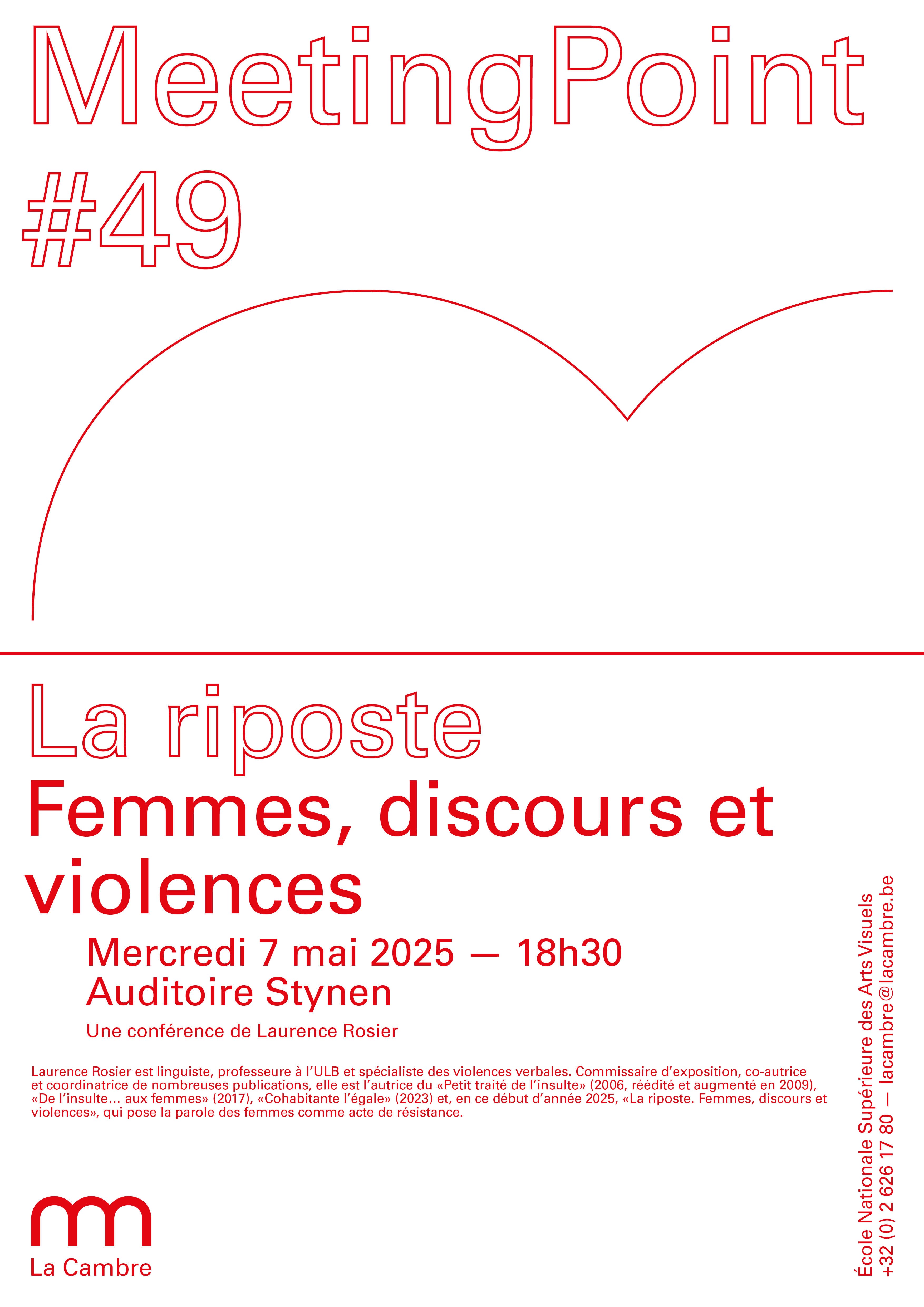 Affiche MP 49 La Riposte 7 mai