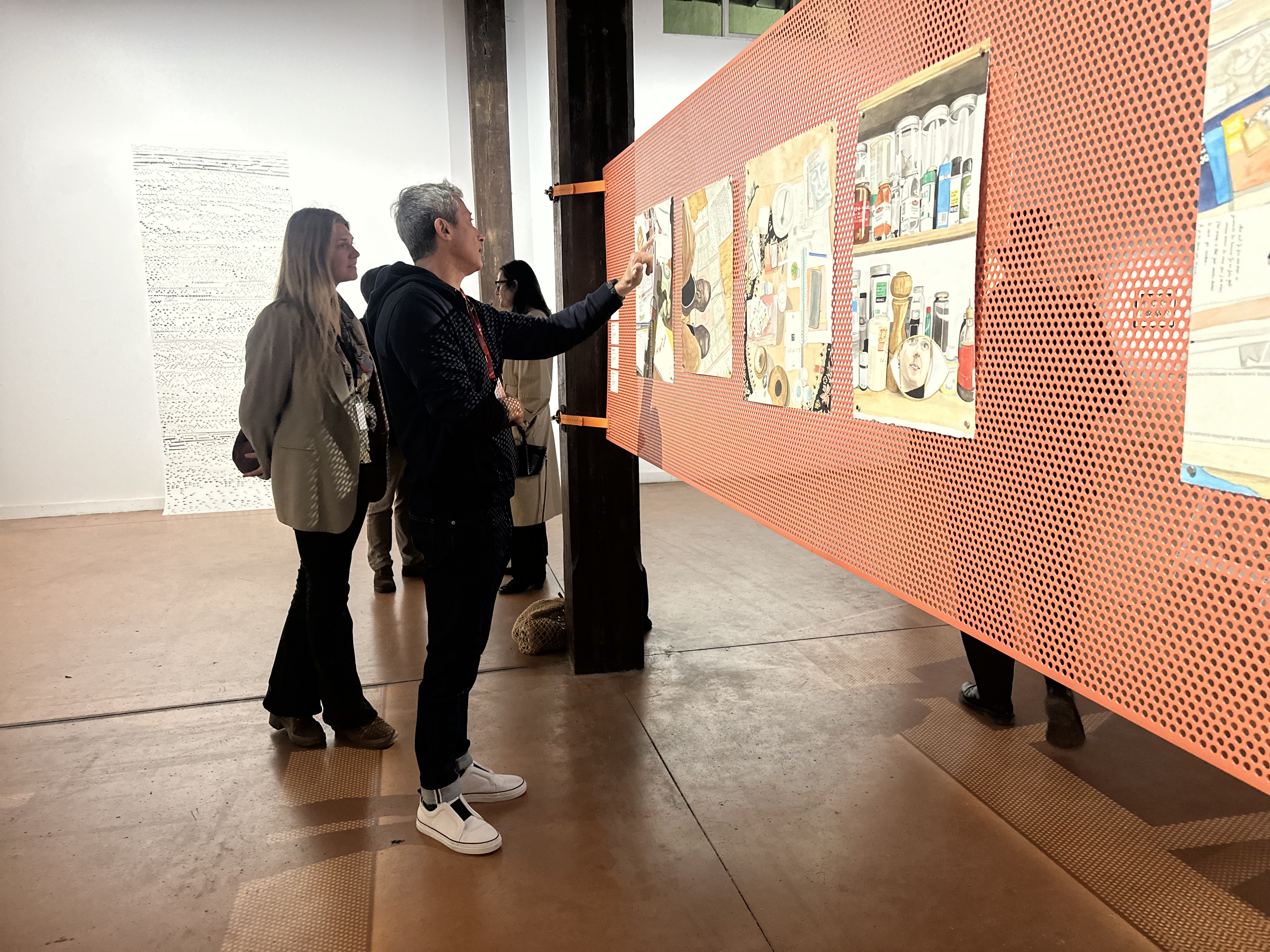 La jeune garde à l'honneur