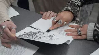 Visuel Nous, Shéhérazade vernissage