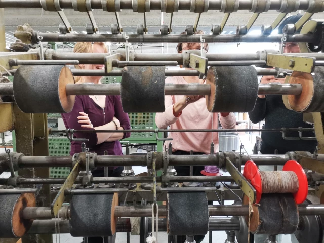 Visite de la passementerie Deltracon 2024