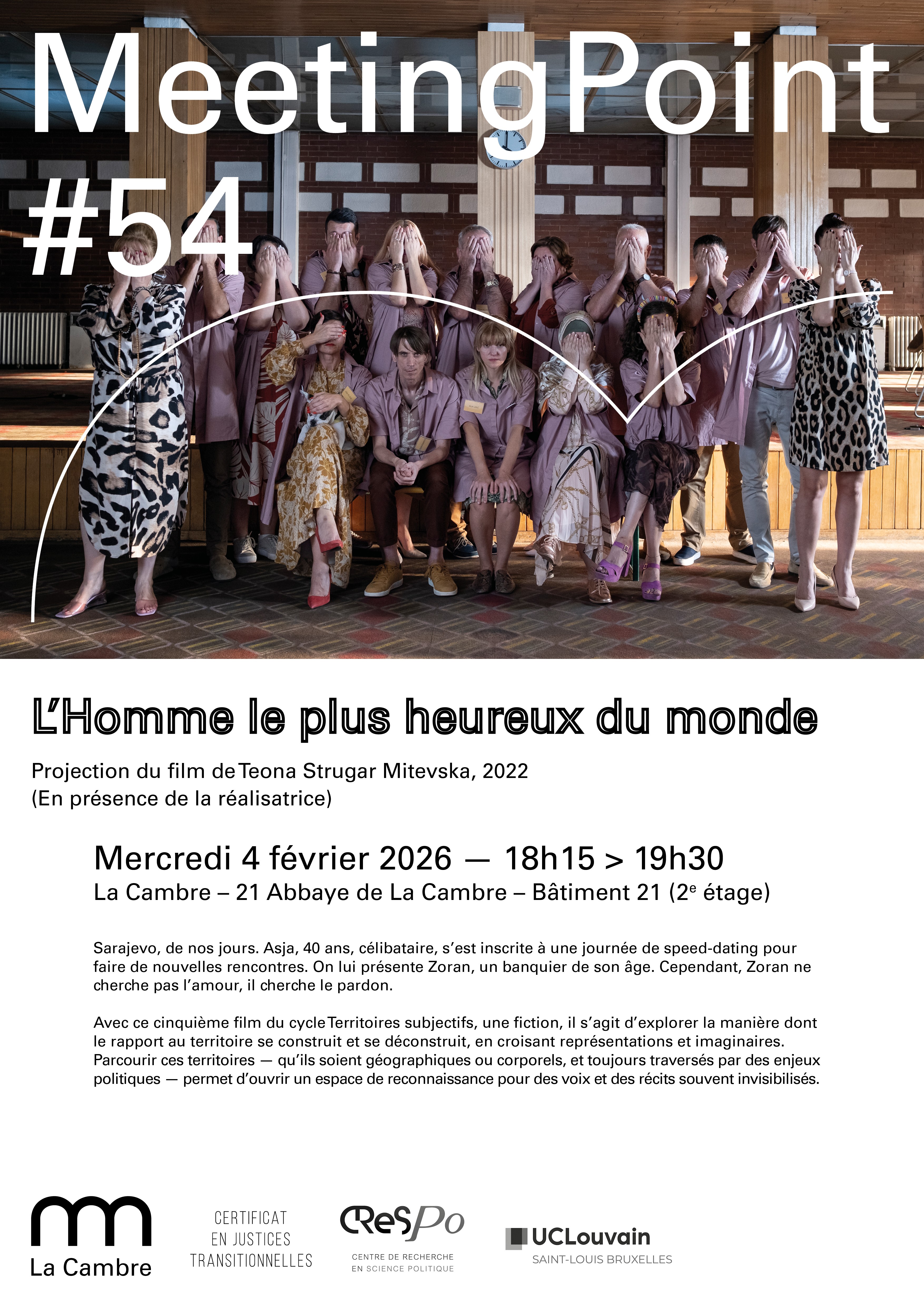 Affiche MP 54 L'Homme le plus heureux du monde