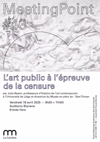 Affiche MeetingPoint 43 L’art public a l epreuve de la censure