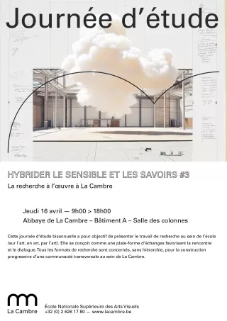 Affiche Journé d'étude 2026