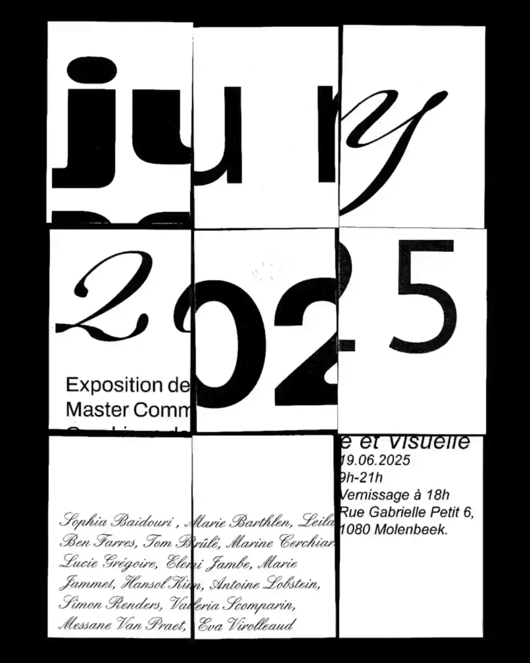 Jurys 2025 - Communication visuelle et graphique